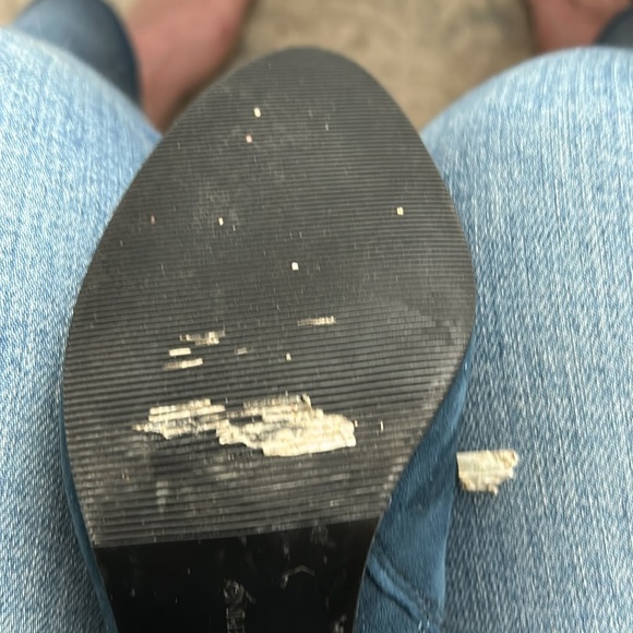 Roberta Di Carmerino Embellished Blue Leather Ankle Boots , US size 6 - Picture 12 of 15